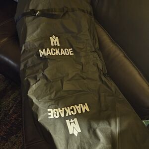 Mackage Black and White Logo Bag